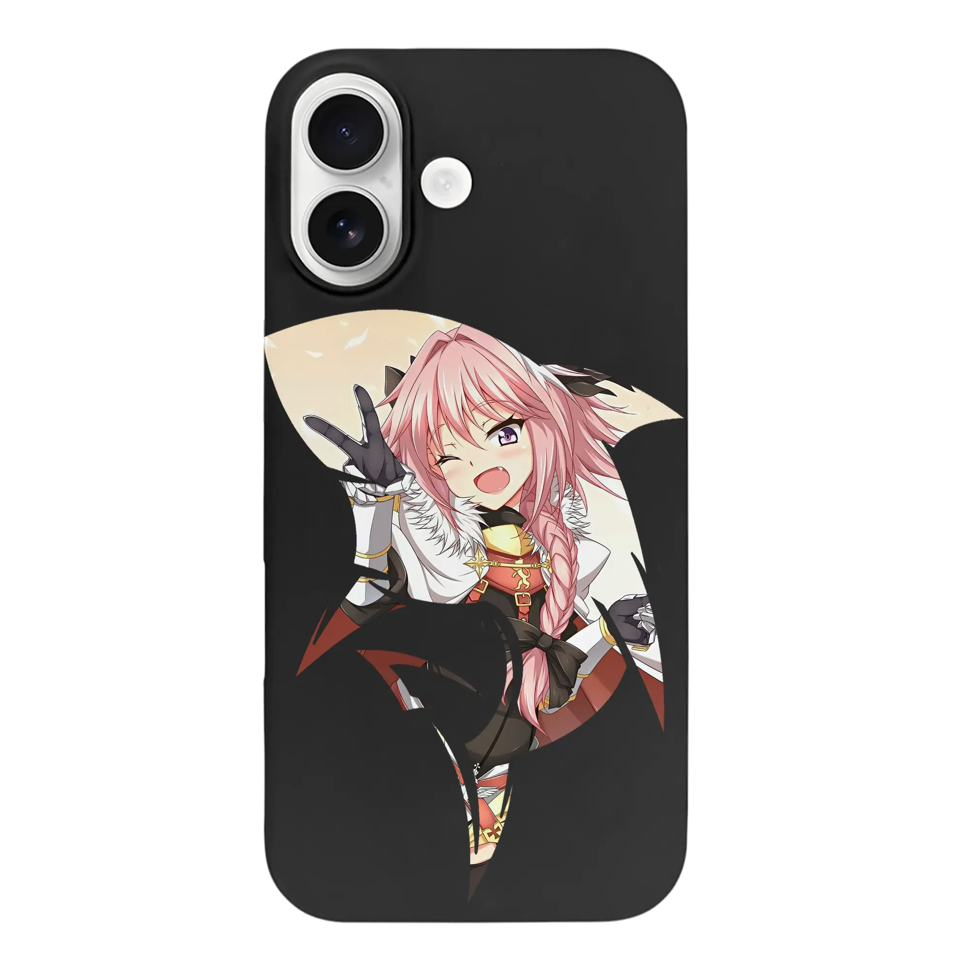 FGO グッズ,アストルフォ - iPhone 17 シリーズ シリコンケース 薄型 耐衝撃 指紋防止 ソフトタッチカバー 精密フィット 傷防止 保護ケース iPhone 17/17 Air/17 Pro/17 Pro Max 対応